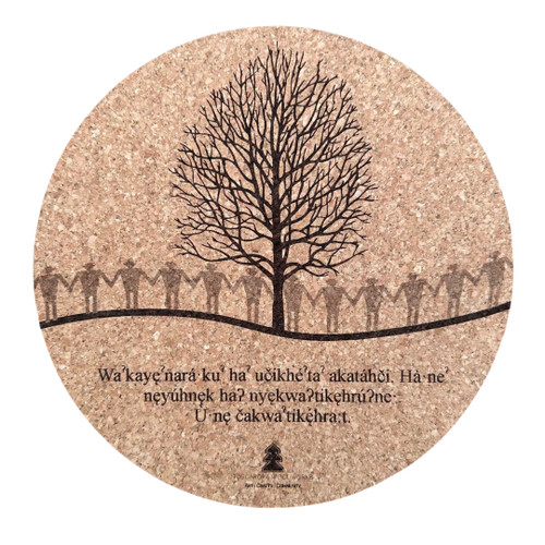 9" Giving Thanks to the Trees Trivet/Hot Plate