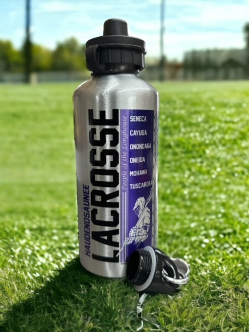 20 oz Haudenosaunee Lacrosse Water Bottle