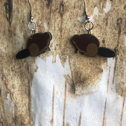 Chubby Beaver Earrings