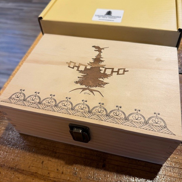 Tree of Peace Keepsake Box with Hinged Lid