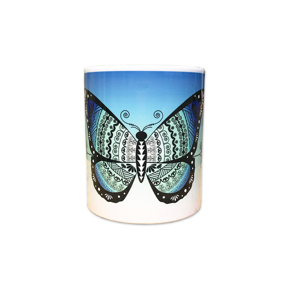 15 oz. Butterfly Mug