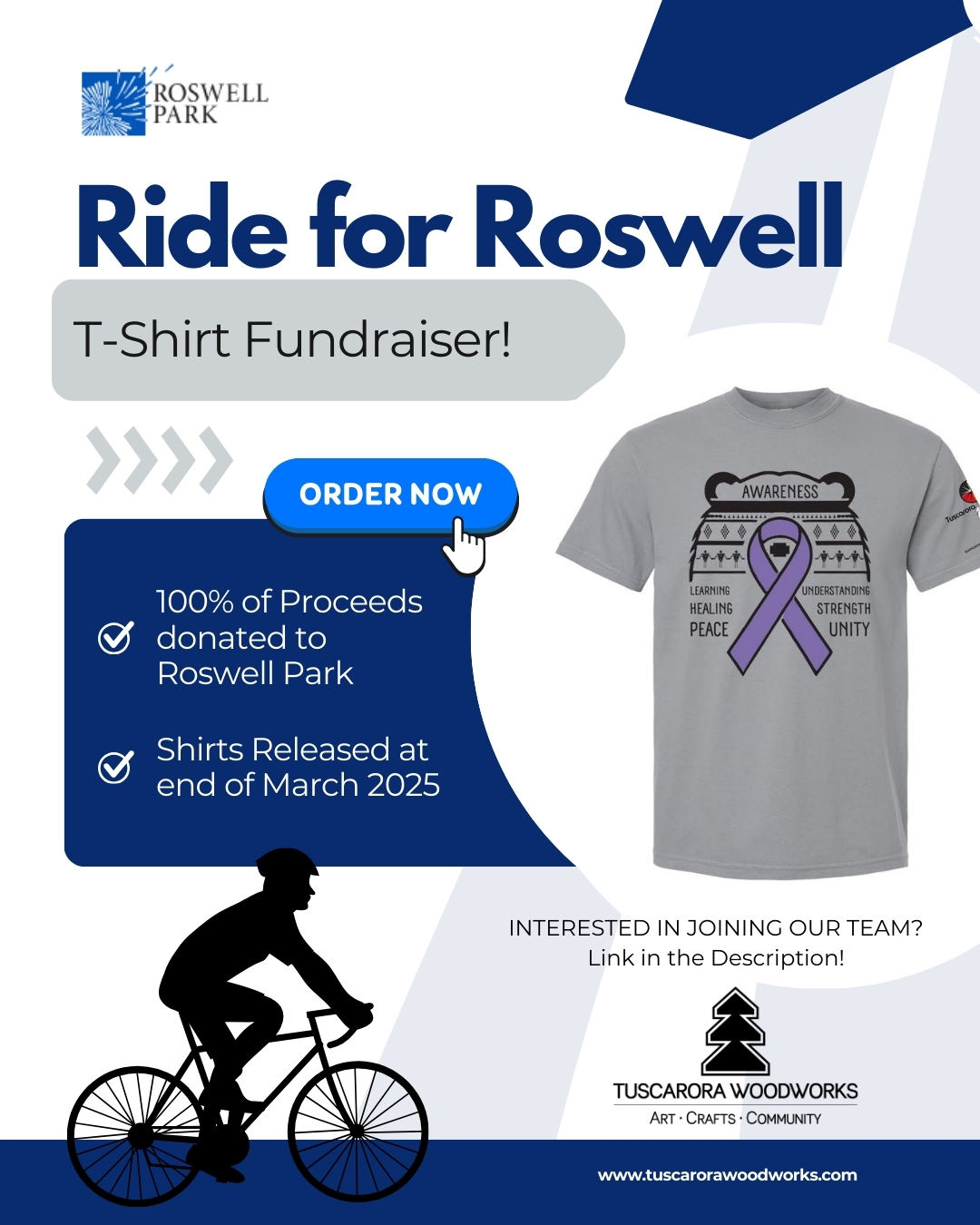 Ride for Roswell T-Shirt Fundraiser