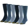 GOLDTOE® Men's Harrington Crew Socks (Denim)