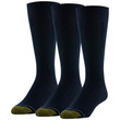 GOLDTOE® Men's Hampton Crew Socks (Navy / True Blue)