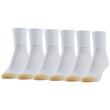 GOLDTOE® Women's Turn-Cuff Socks (White)
