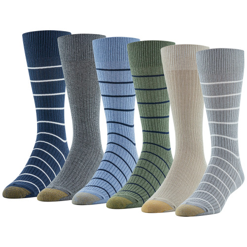 GOLDTOE® Men's Stanton Crew Socks (Assorted 1)