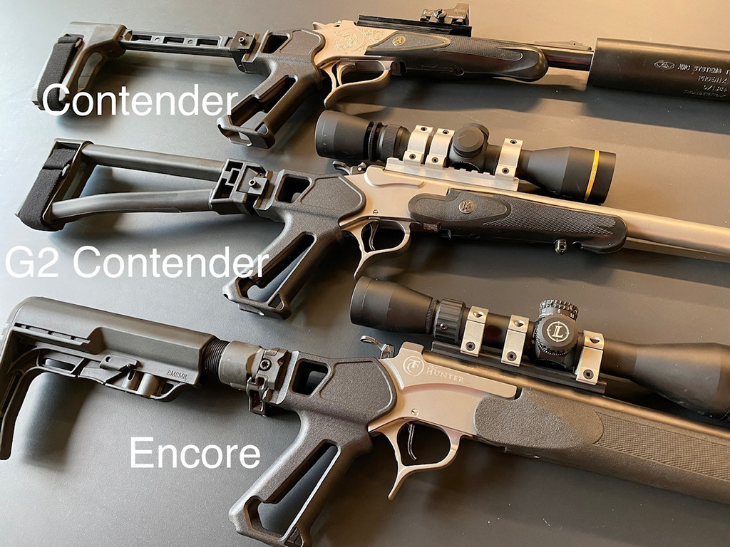 T/C Original Contender (or SSK-50) Grip with -1913 Picatinny Interface (Black)