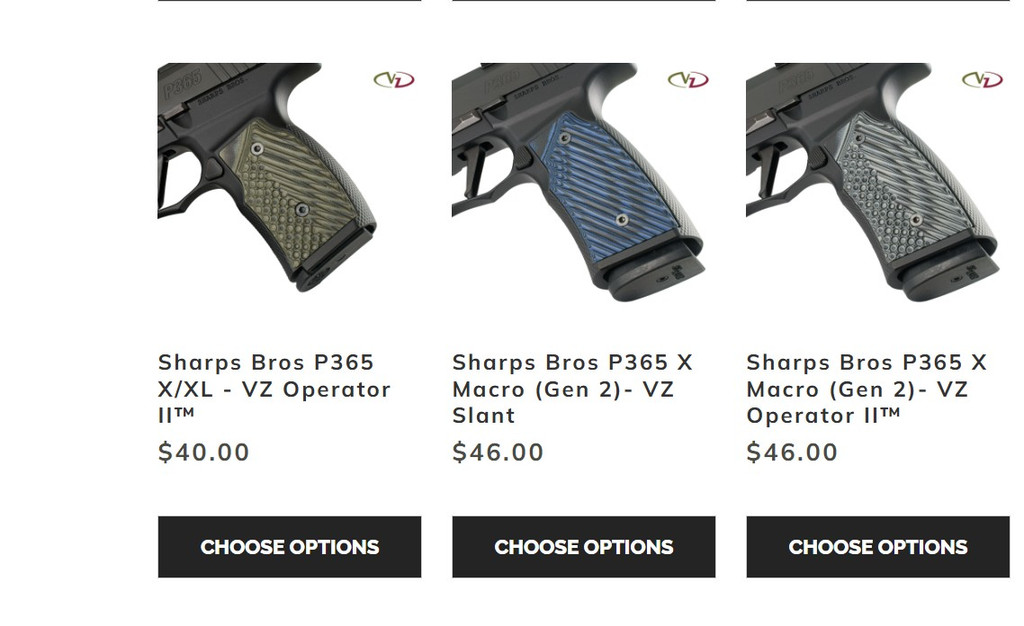 G10 Options from VZ (Gen2 P365)