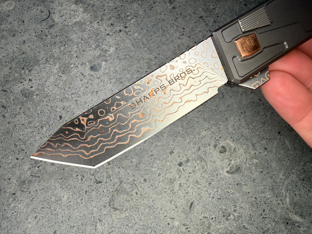 Meanstreak 3.25" Tanto Button Lock (7.75" Overall) - SKU: SBKF11