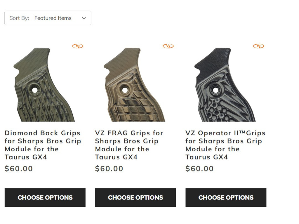 G10 Options from VZ Grips (GX4 Carry)
