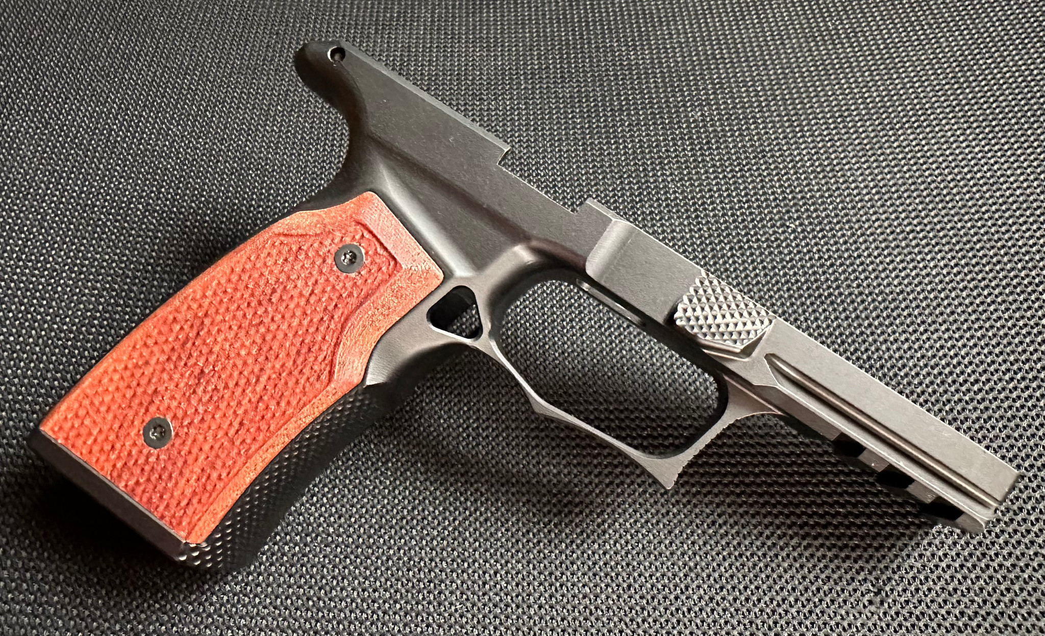 SBGM05-G2. Sharps Bros grip module for the P365 XMacro - black