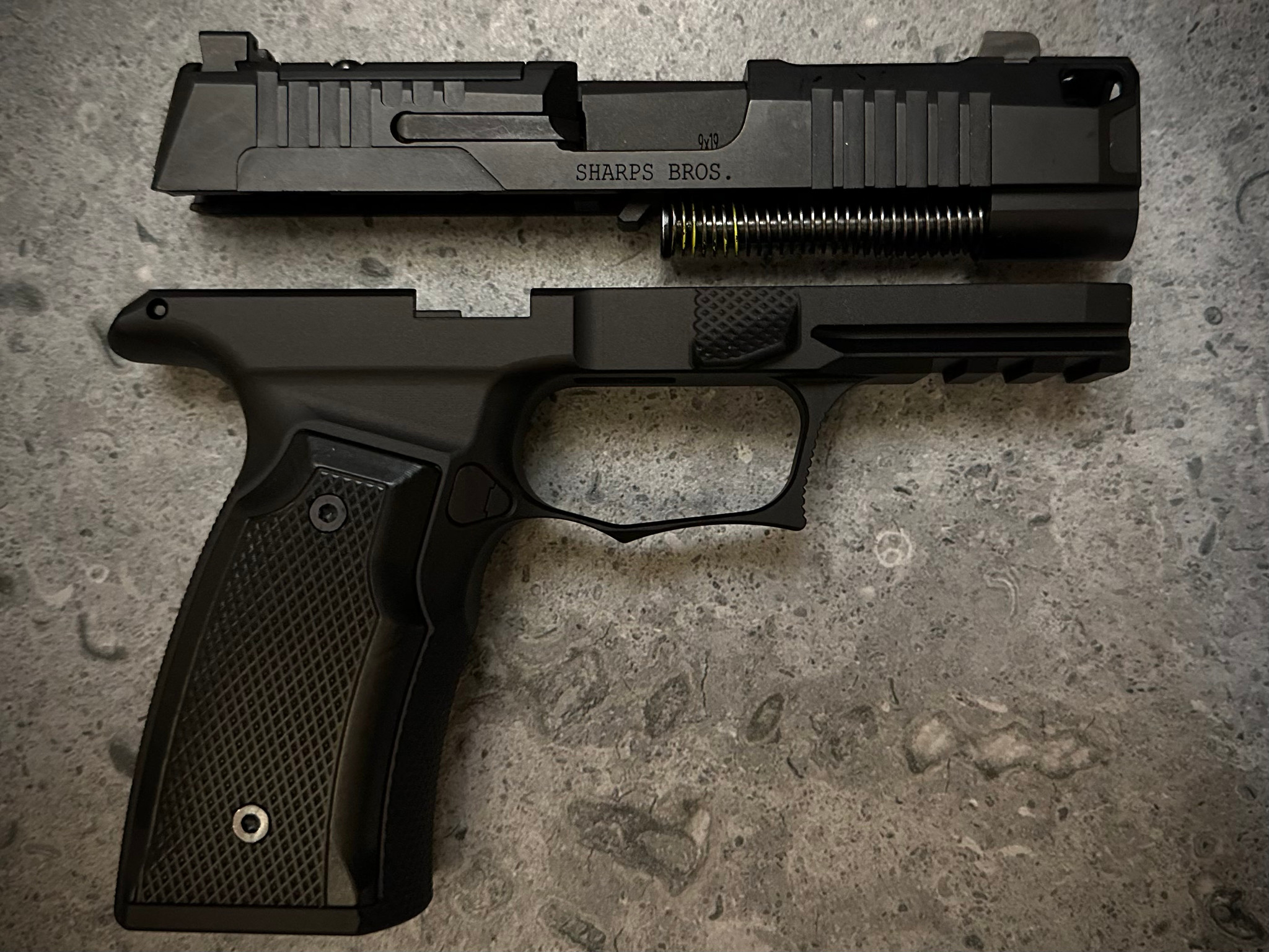 SBPK01. Sharps Bros Pistol Kit for the P365 XMacro. No FCU