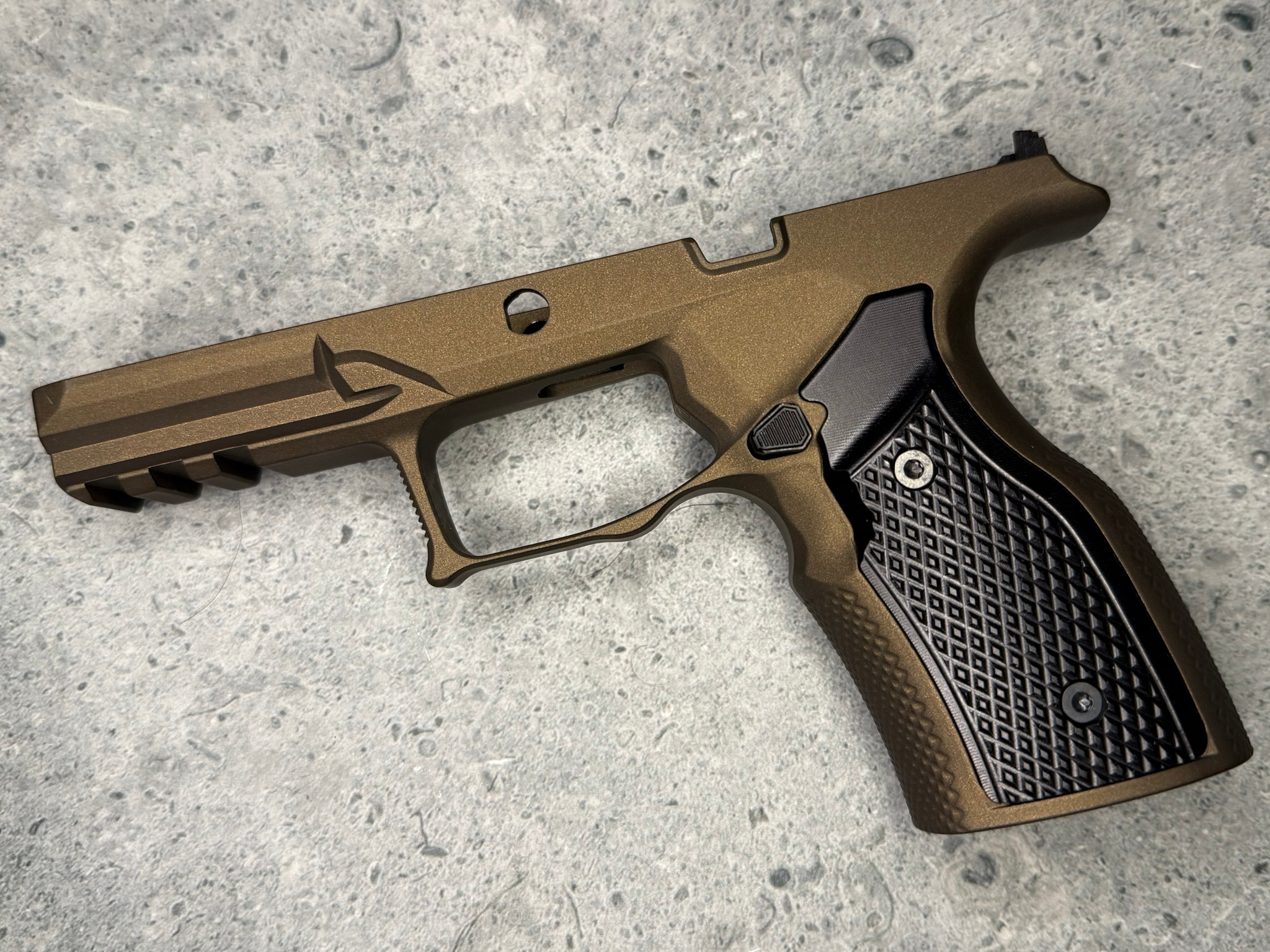 SBGM33. Sharps Bros grip module for the Taurus GX4 Carry - Bronze