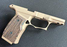 SBGM04-G2. Sharps 365 Improved grip module (P365X / P365XL) FDE with Wenge Wood Grips
