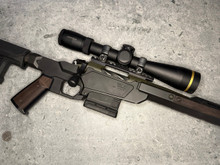 Aluminum/Wood AR Grip & MLOK Handguard Panels - Wenge Wood