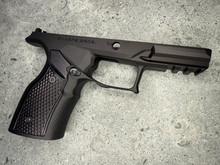 SBGM32. Sharps Bros grip module for the Taurus GX4 - Blacked out aluminum