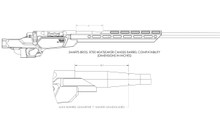 SBC03-1913. Heatseeker Chassis - Rem700 Pattern Short Action
