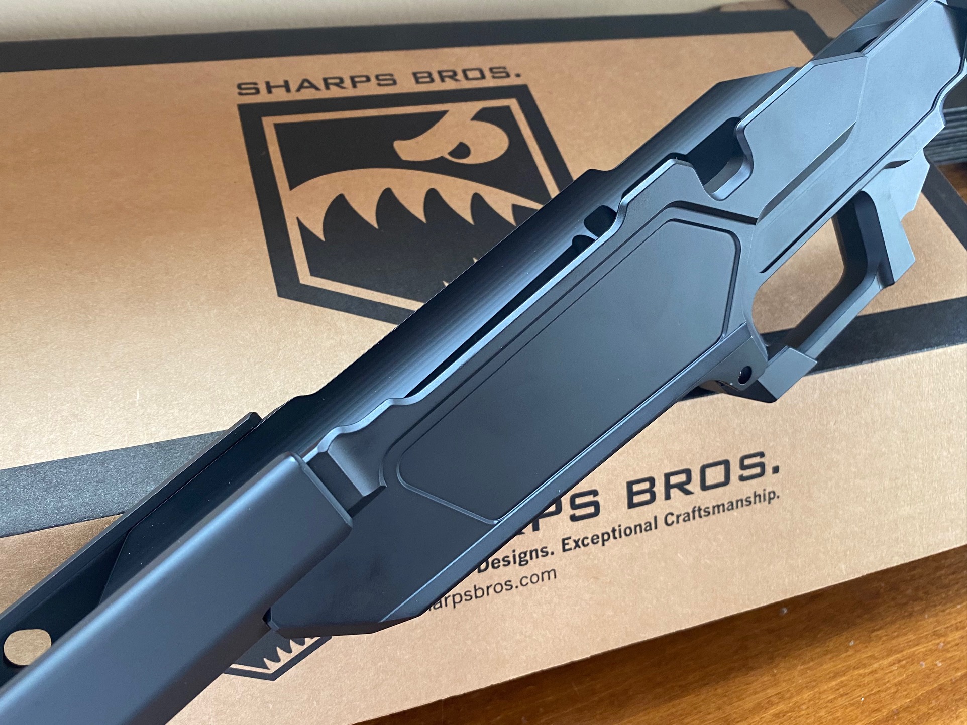 SBC02-LH. Heatseeker Chassis - Ruger American Short Action