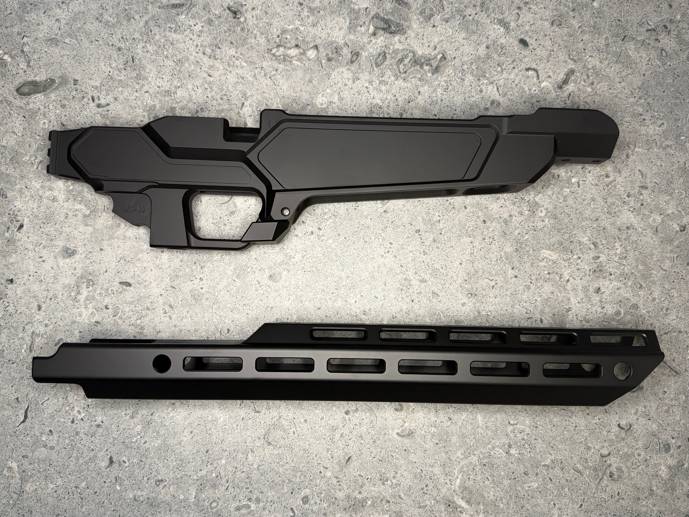 SBC03-1913. Heatseeker Chassis - Rem700 Pattern Short Action