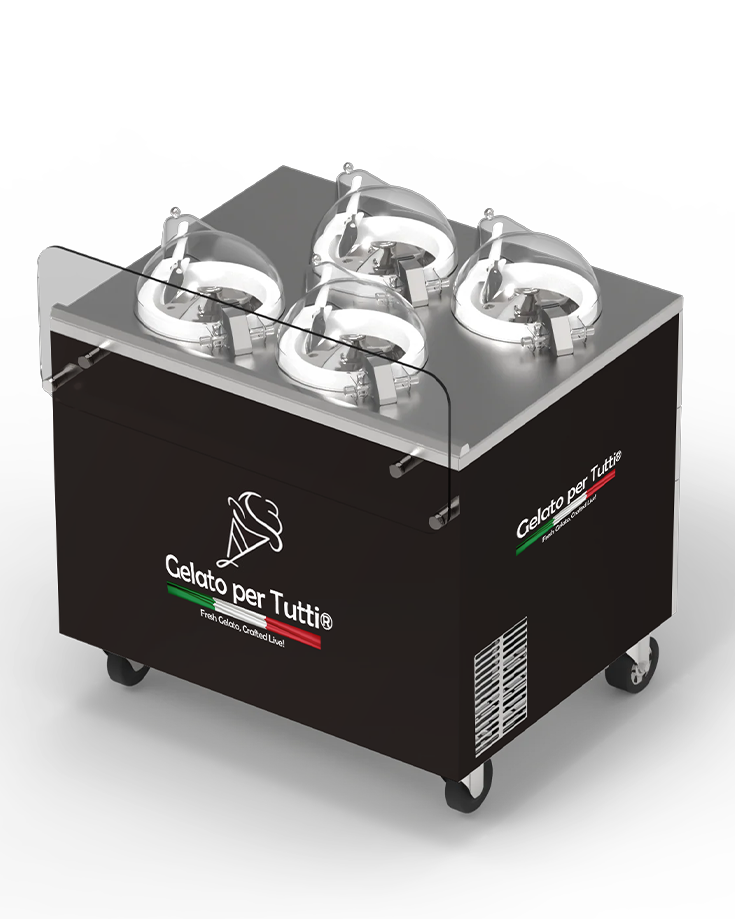 GPT V4 - 4 Cylinder Gelato Machine | Gelato Per Tutti GPT V4 - 4 Cylinder Gelato Machine | Gelato Per Tutti