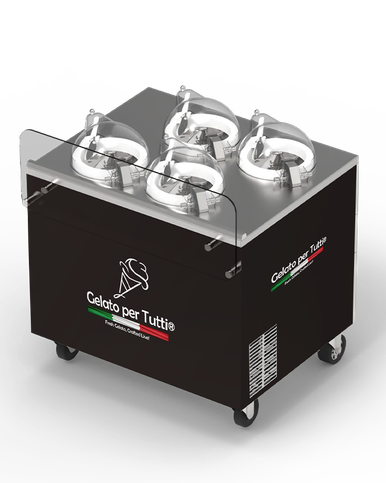 GPT V4 - 4 Cylinder Gelato Machine | Gelato Per Tutti