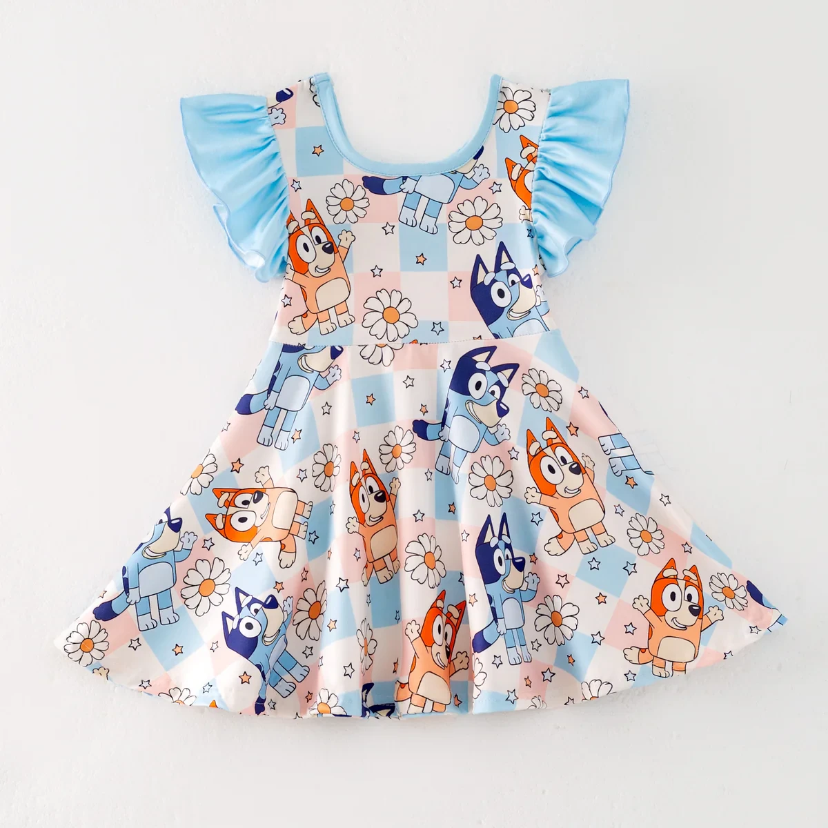 Heeler Sister Check Dress