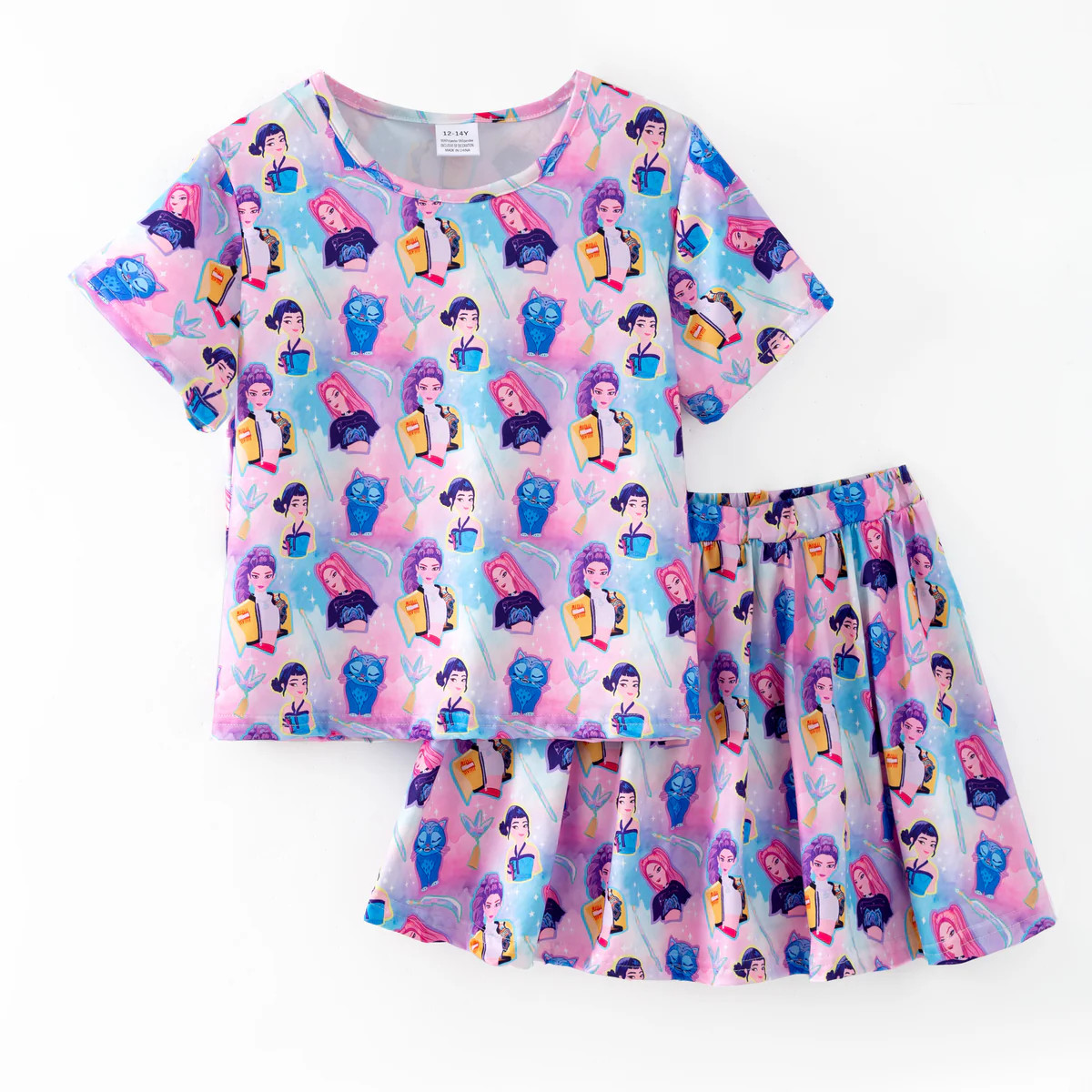 Huntr/x Nebula Glow Prism Skort Set