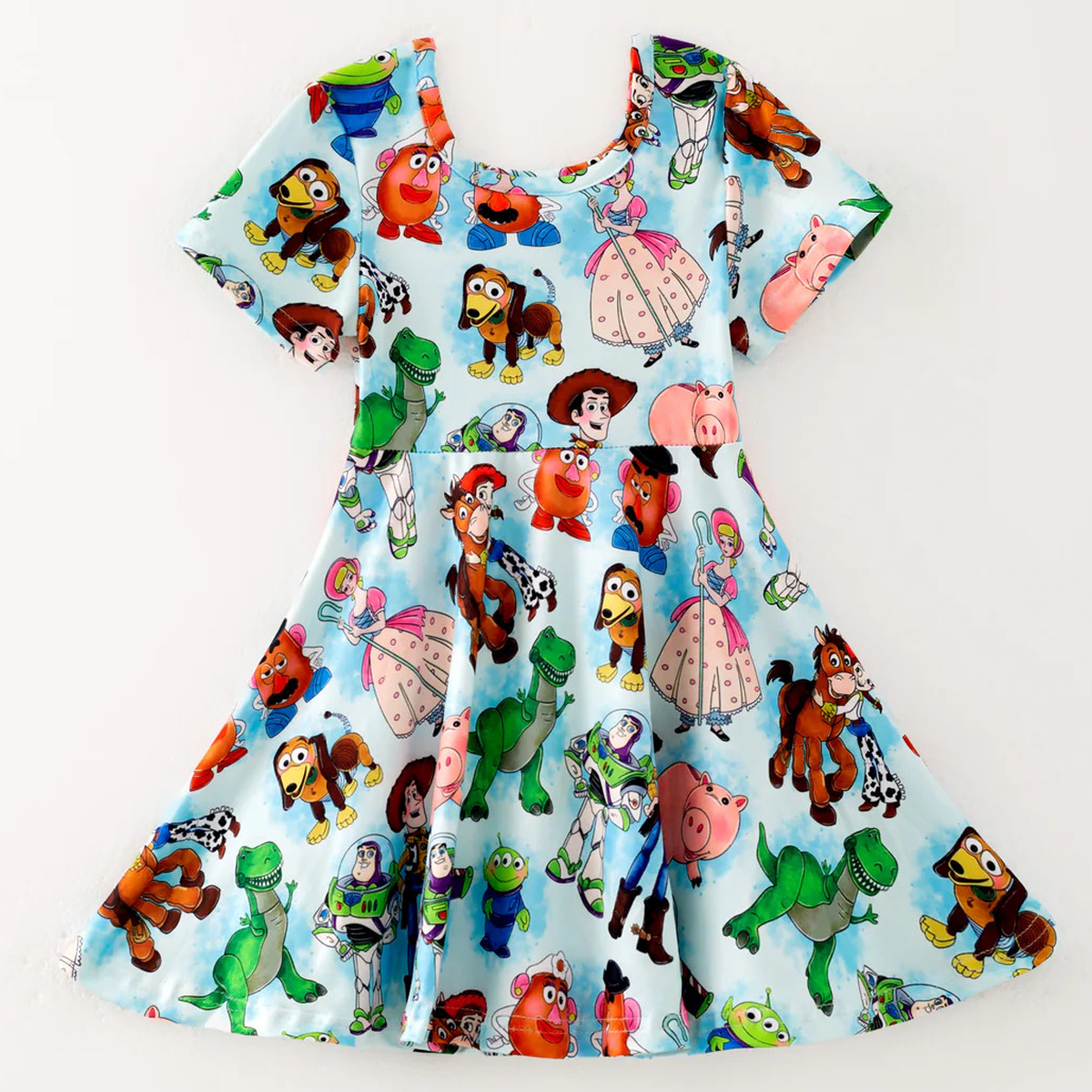 Toy Story Clouds Skater Dress