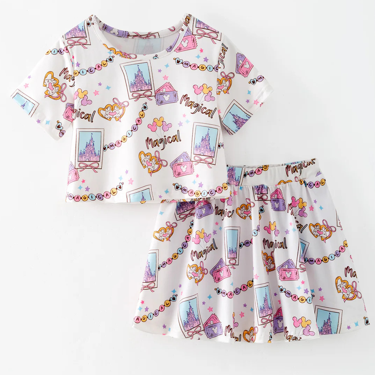Magic Kingdom Icon Skort Set