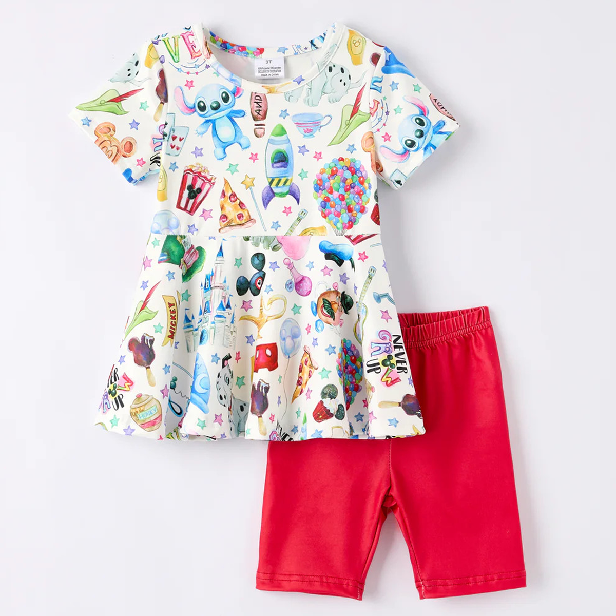 Never Grow Up Peplum Set