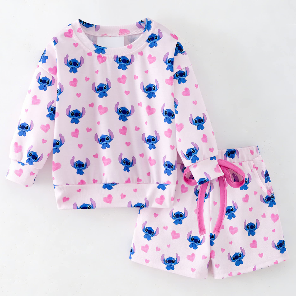 Stitch Sweetheart Pullover Set