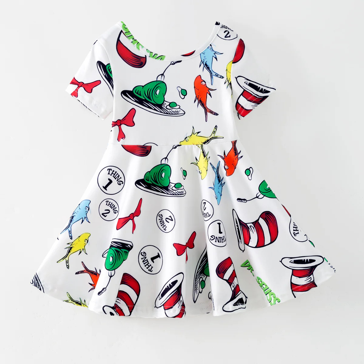 Green Eggs & Ham Skater Dress