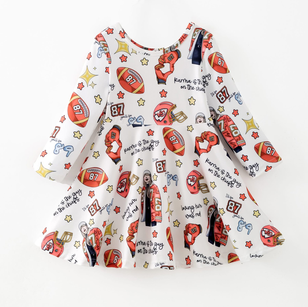 Chiefs Karma Skater Dress
