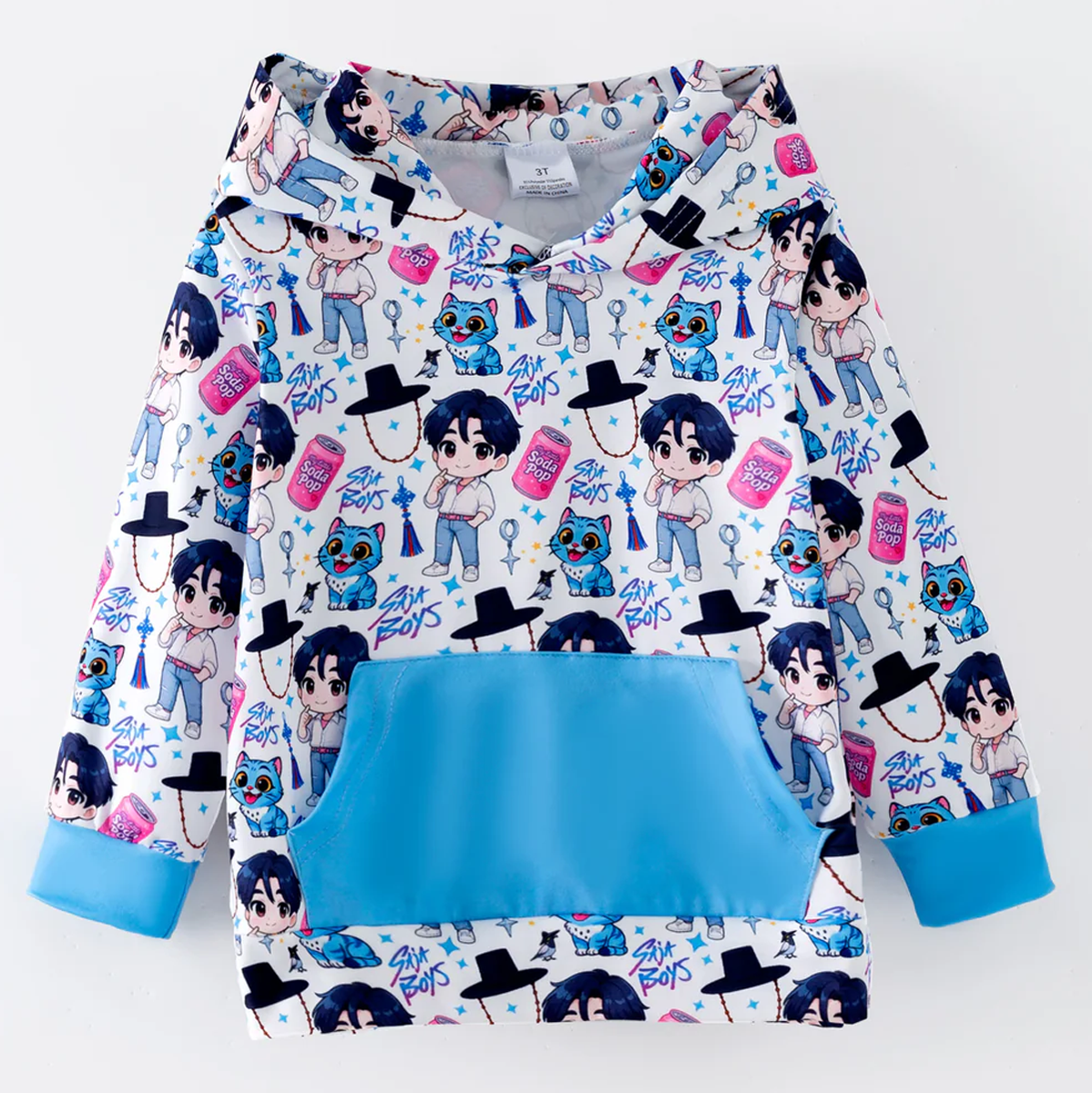 Saja Boys Chibi Crew Hoodie
