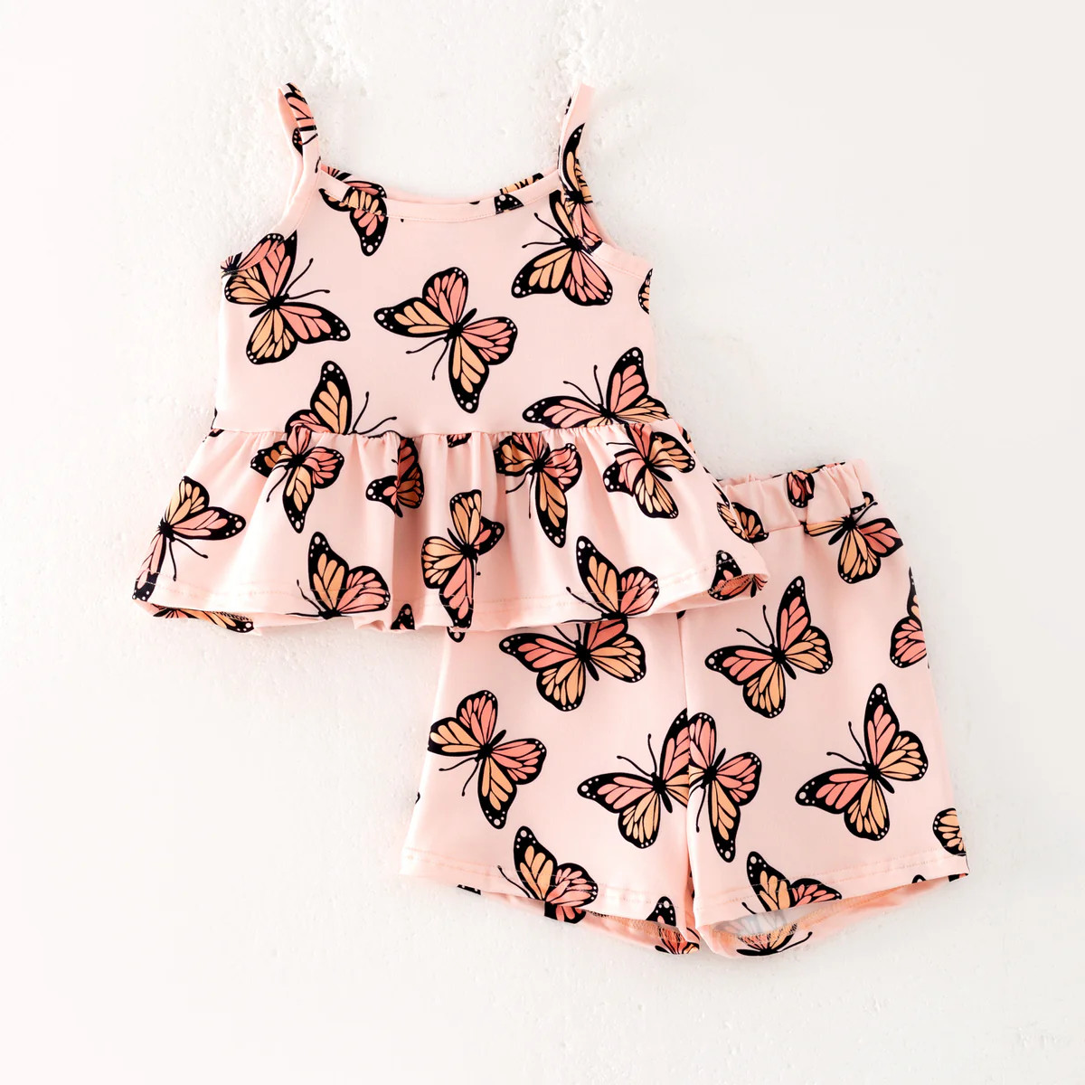 Monarch Peplum Short Set
