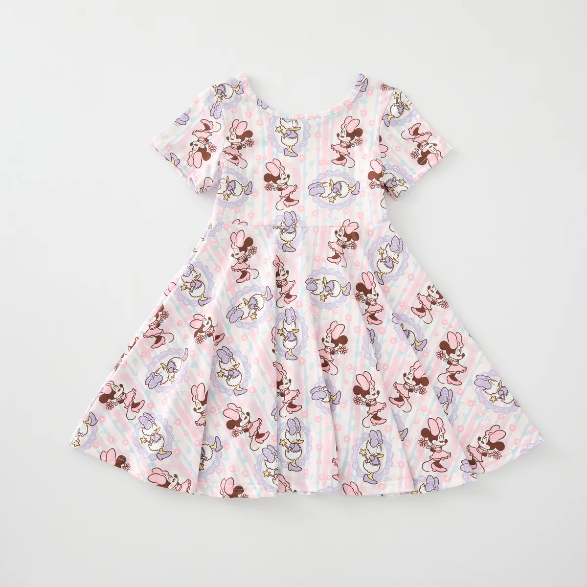Vintage Macaron Twirl Dress