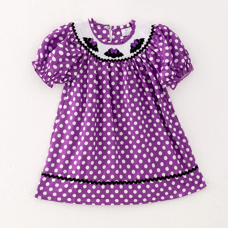 FP Midnight Bats Smocked Dress