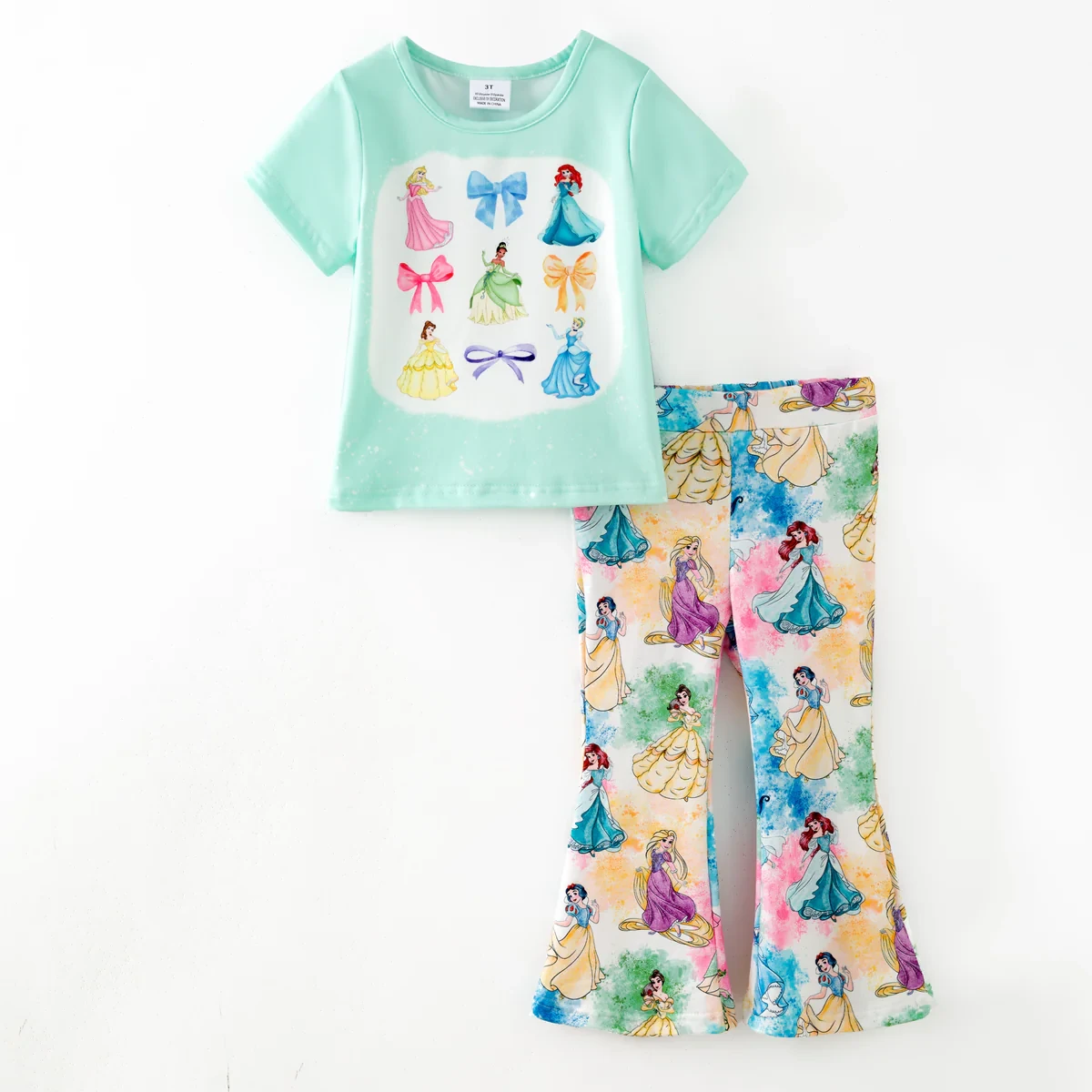 PASTEL BOW PRINCESS FLARE SET