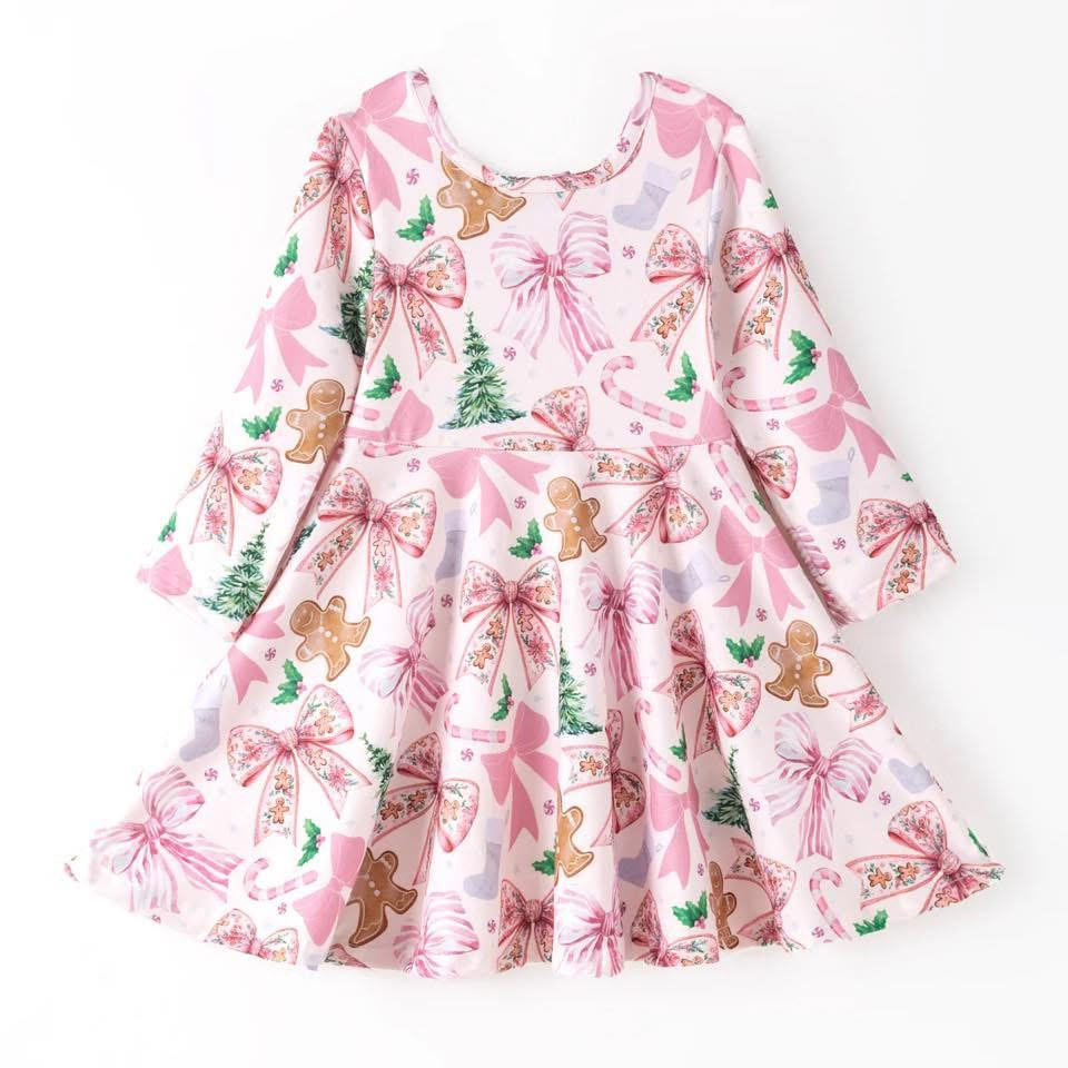 Sugarplum Bow Boutique Twirl Dress