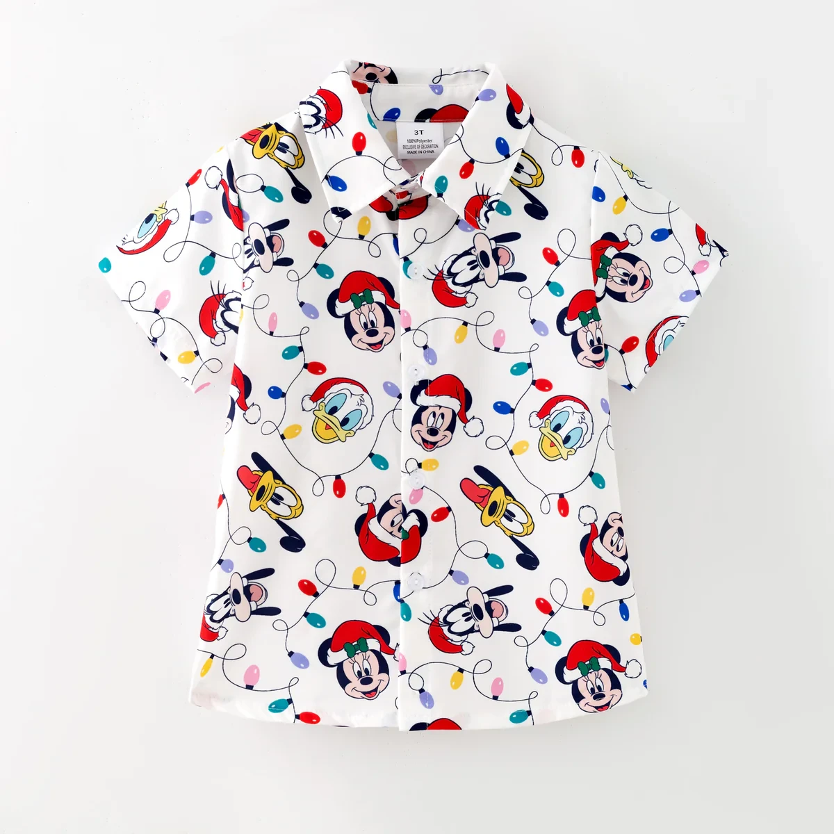 Main Street Merry Lights Button-Up Shirt