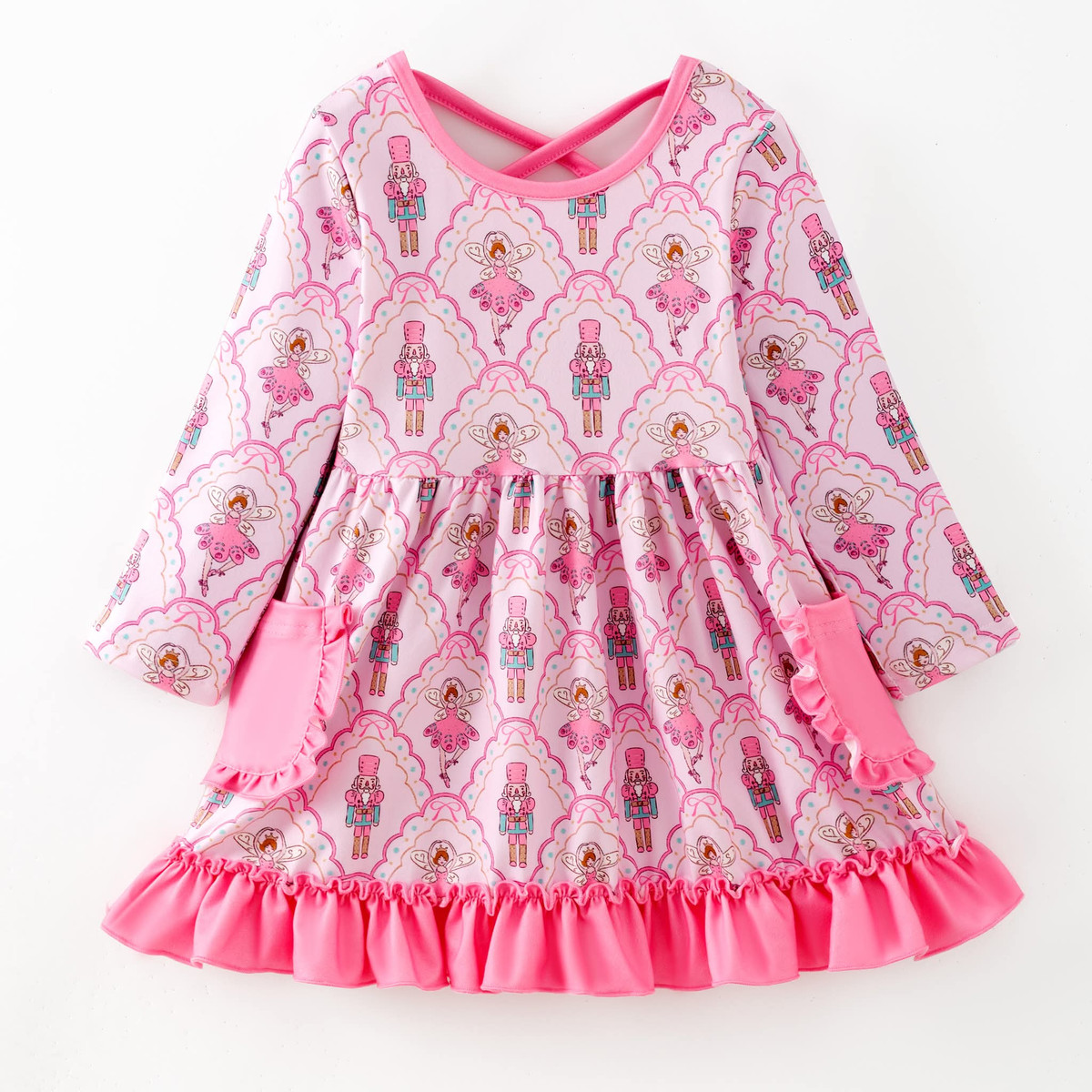 Sugar Plum Dreams Pocket Twirl Dress