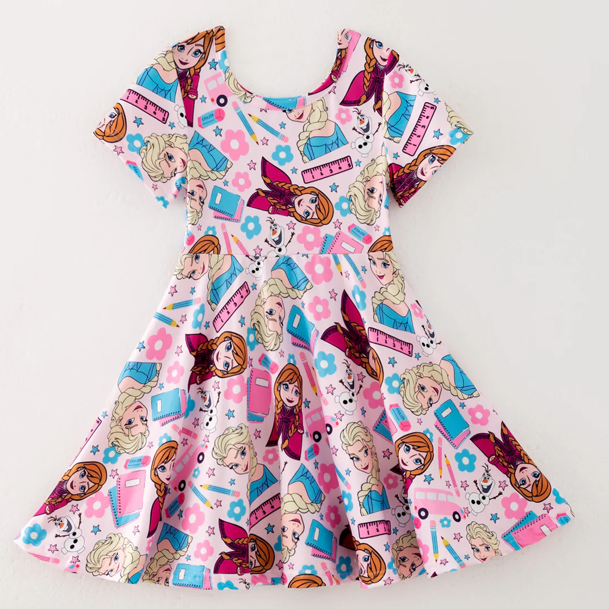 Frozen Friends School Days Twirl Dress