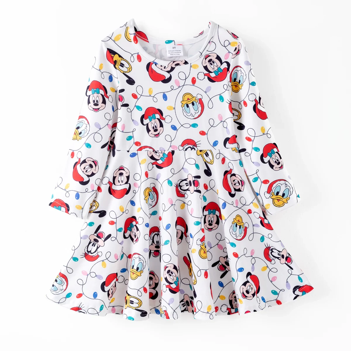 Merry Mouse Lights Twirl Dress