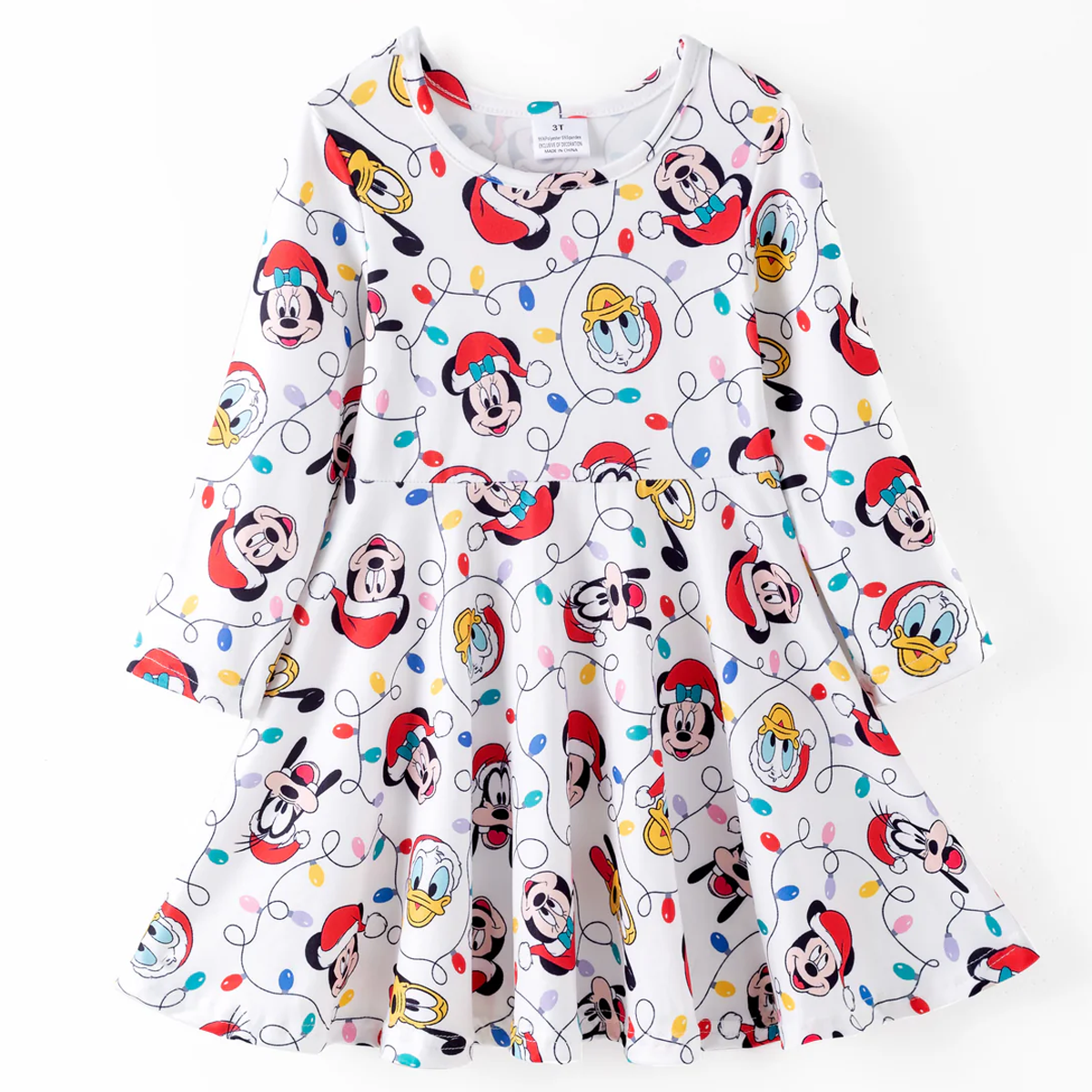 Merry Mouse Lights Twirl Dress