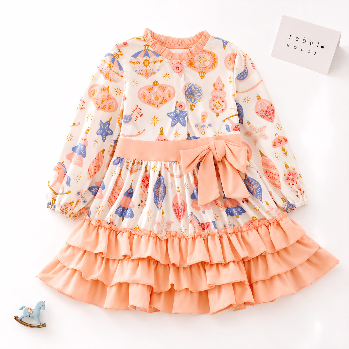 Sugarplum Keepsake Ruffle Dress