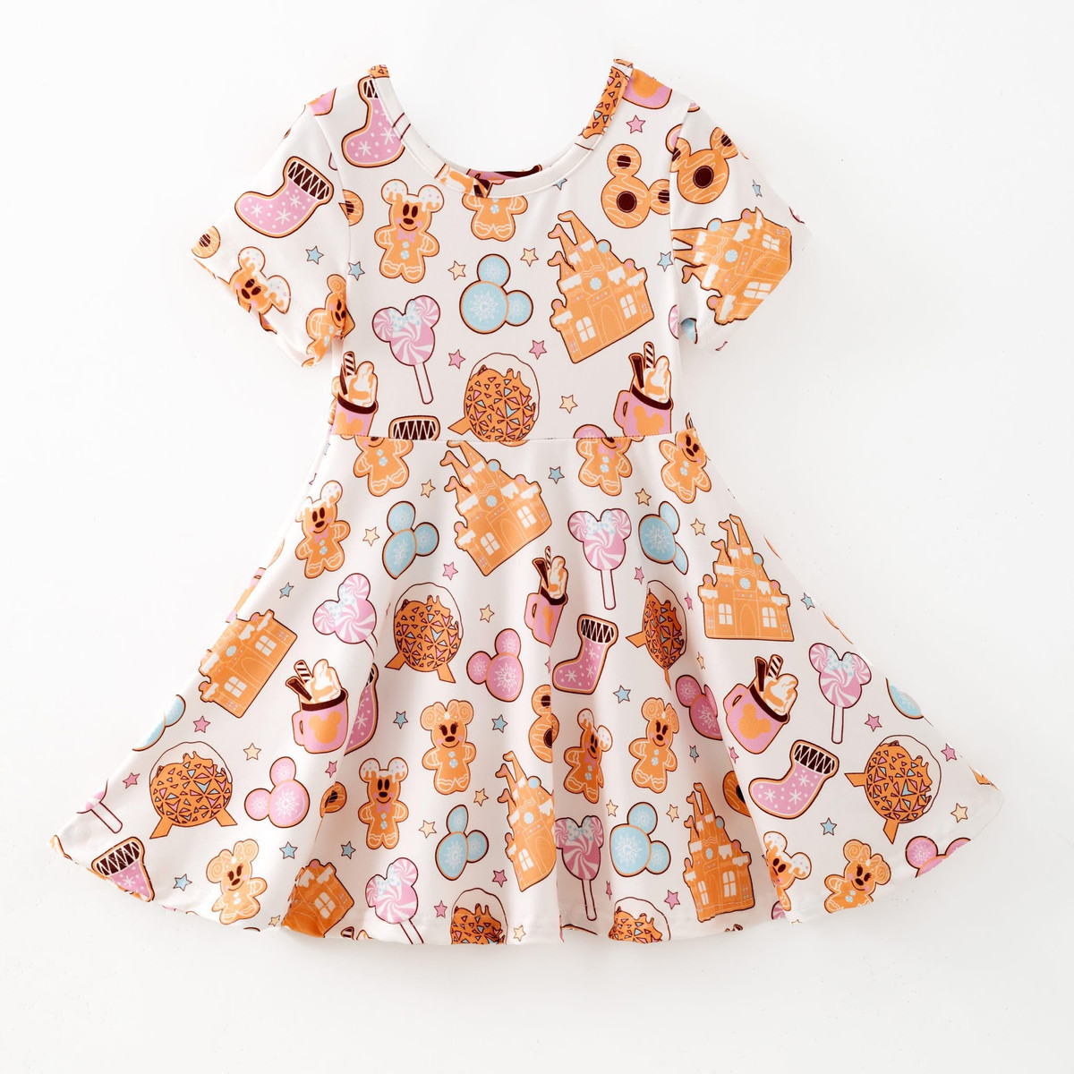Sugar Cookie Castle Twirl Dress