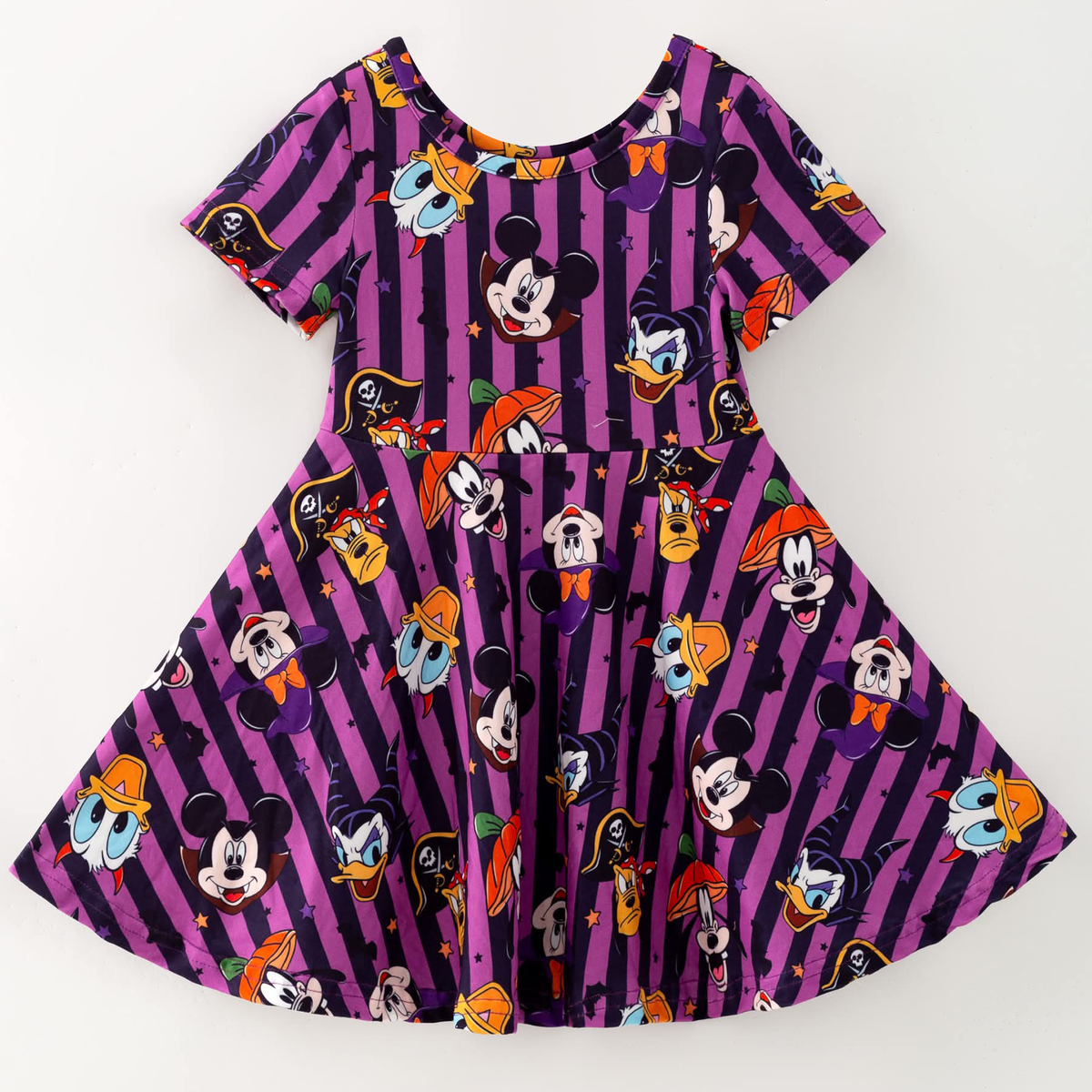 Midnight Masquerade Twirl Dress