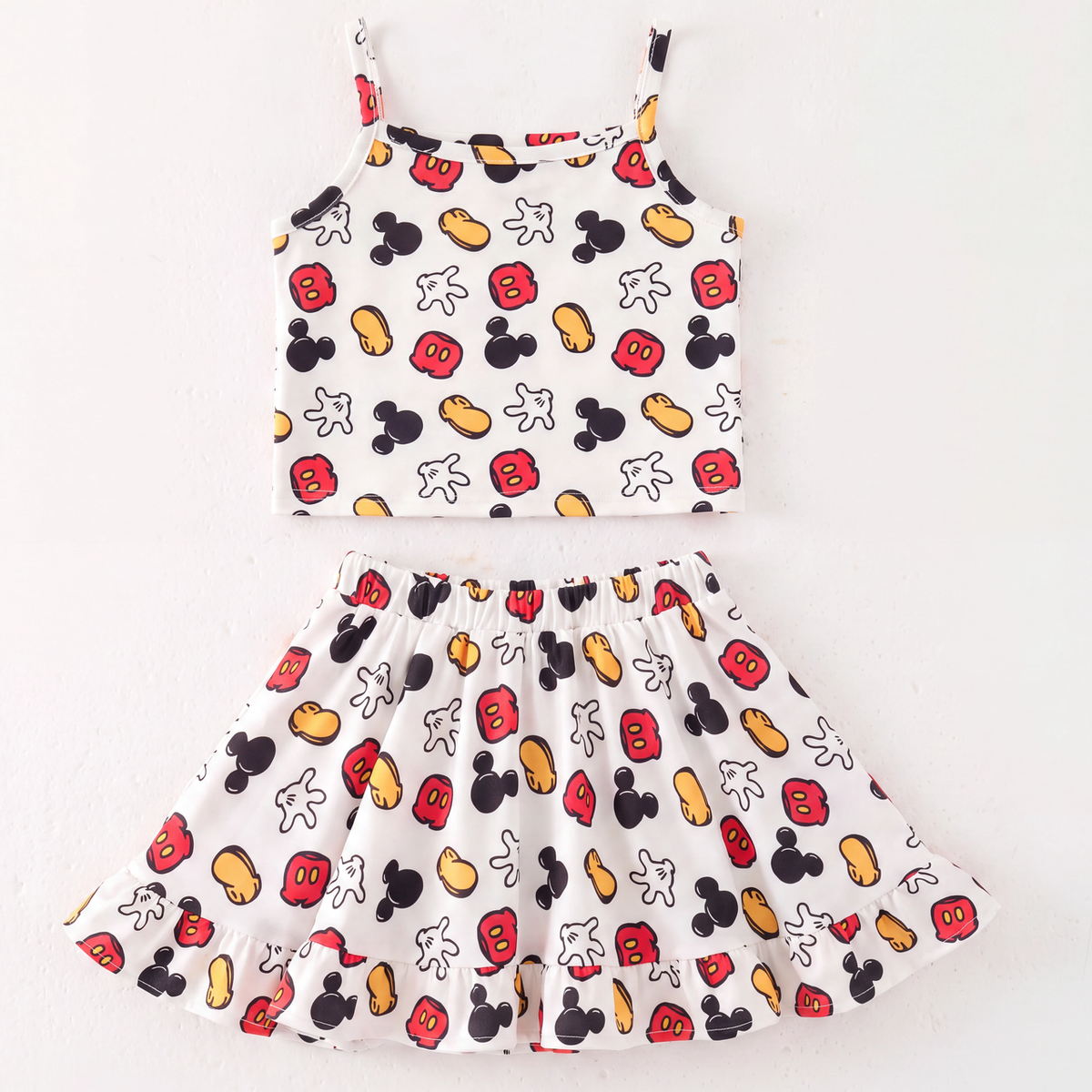 Original Mickey Skirt Set | Sizes 5T + 7Y