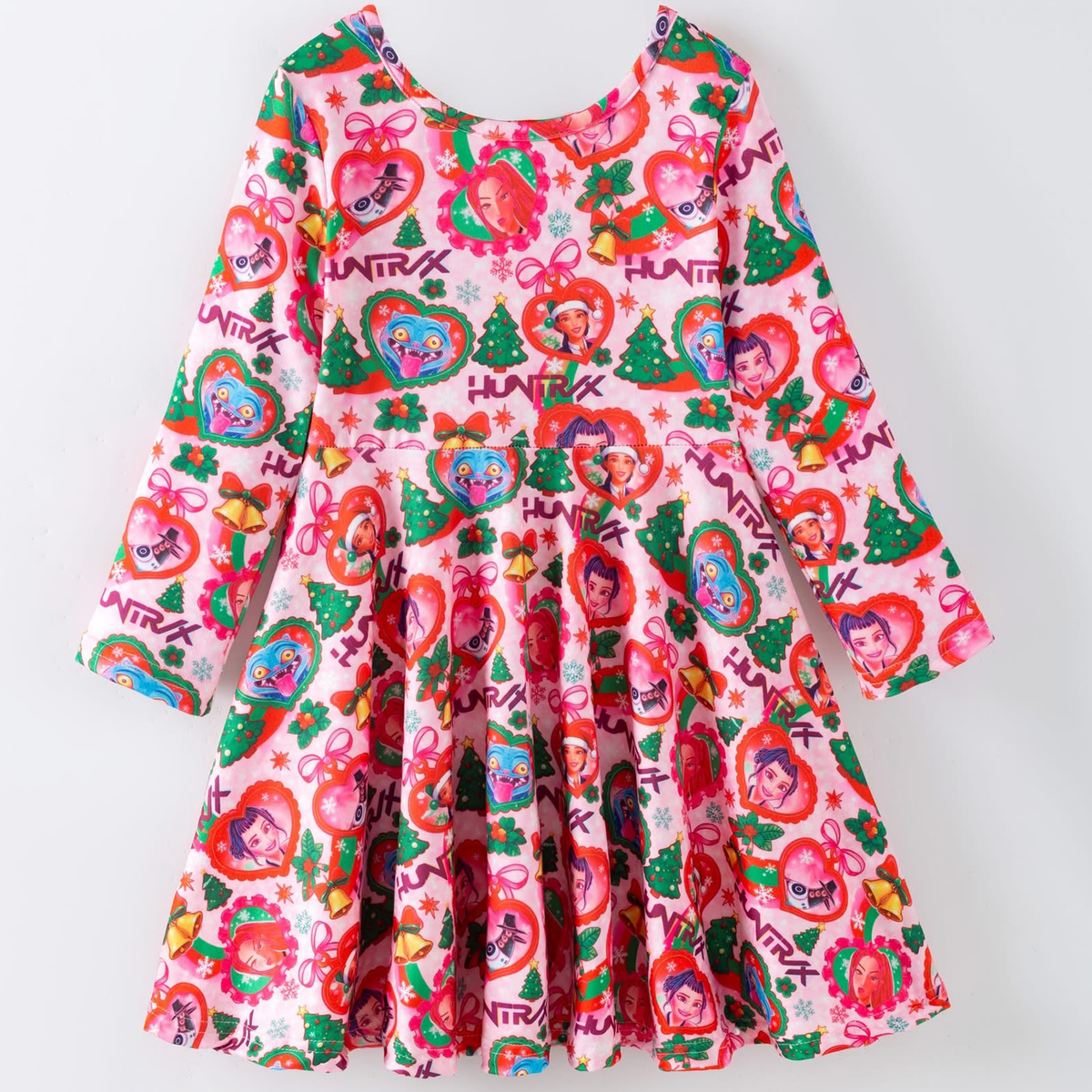Huntrix Christmas Charms Twirl Dress