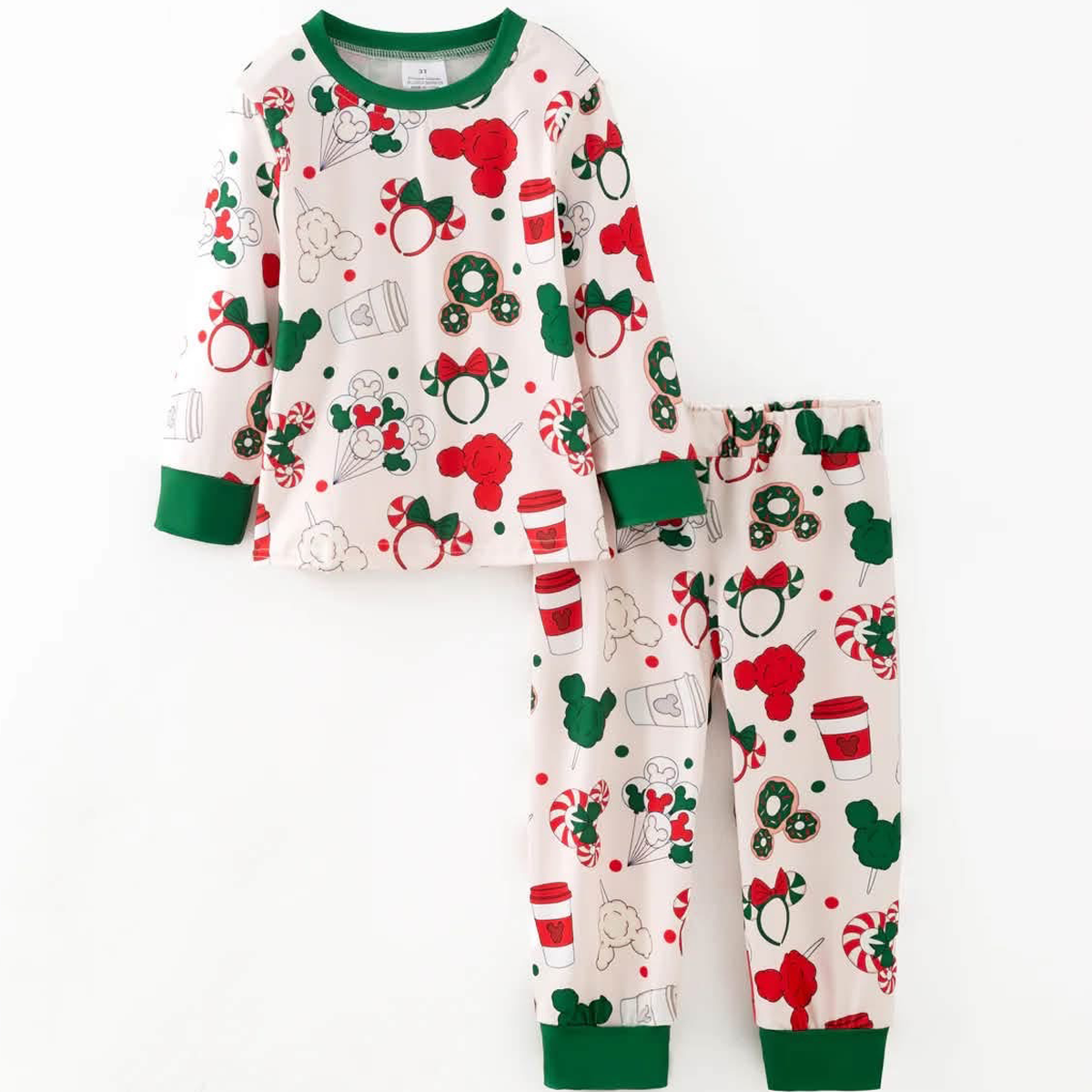 Merry Around the Park Pajama Set